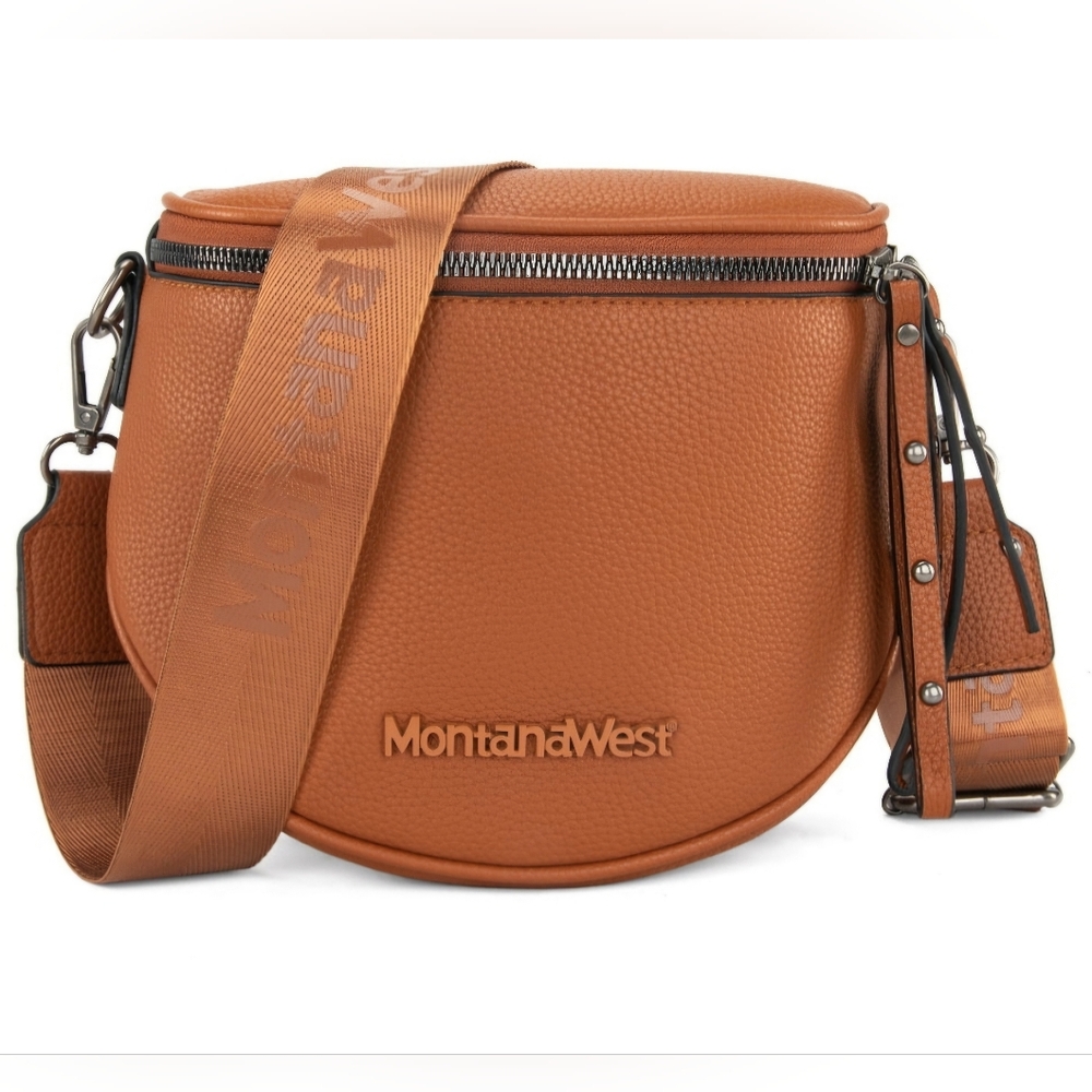 Montana West Tan Crossbody Bag